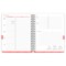 Starburst | 2026 6 x 7.75 Inch 18 Months Weekly Desk Planner | Foil Stamped Cover | July 2025 - December 2026